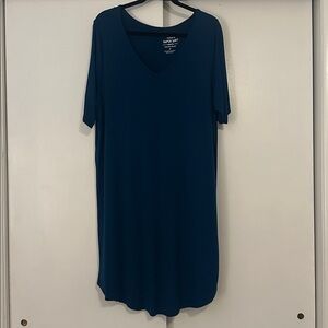 Torrid Teal V-Neck Super Soft Top